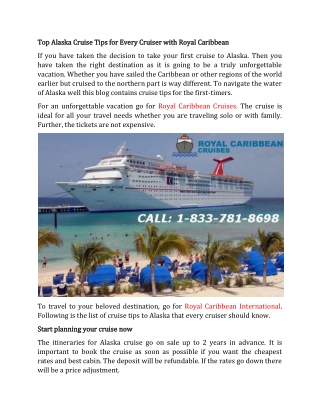 Top Alaska Cruise Tips for Every Cruiser with Royal Caribbean Cruises 2019
