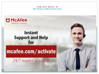 www.mcafee.com/activate - Activate McAfee Retail Card, McAfee Product Key