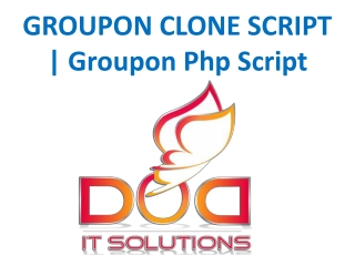 GROUPON CLONE SCRIPT | Groupon Php Script