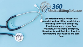 Texas Urgent Care Medical Billing - 360 Medical Billing Solutions