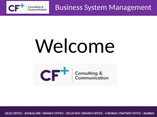 Business system management
