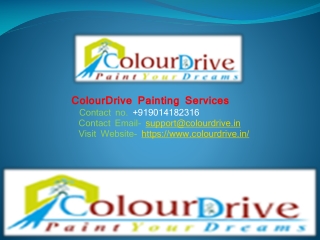 ColourDrive House Painting Services Included Residential Painters