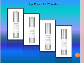 Eye Cream for Wrinkles