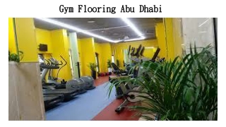 Gym Flooring Abu Dhabi