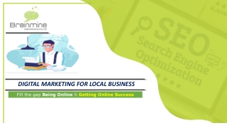 Digital marketing for local Business