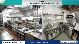 Restaurant Equipment Miami