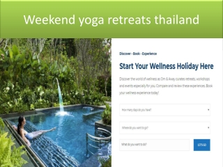 Budget yoga retreat bali