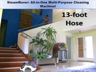 SteamRover All in One Multi Purpose Cleaning Machine