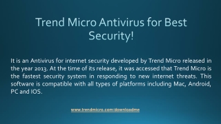 trend micro download with www.trendmicro.com/downloadme