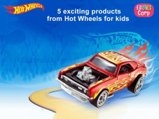 5 exciting products from Hot Wheels for kids