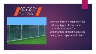 The six differing kinds of Fencing - selecting the correct One from odyssey fence rental Chicago