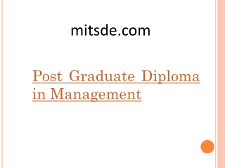 Post Graduation Courses in Pune