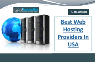 Best Web Hosting Providers In USA