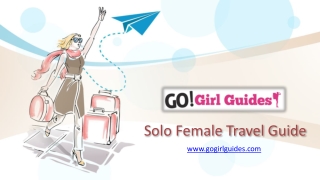 Solo Female Travel Guide