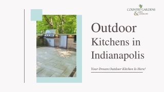 Outdoor Kitchens in Indianapolis