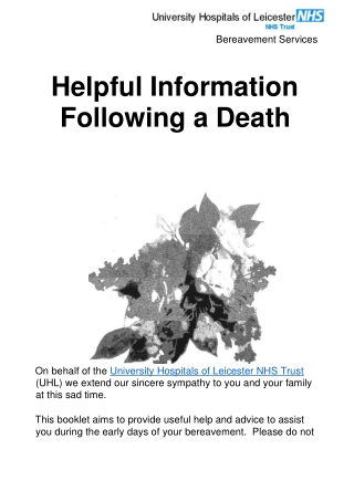 Bereavement Services Leicester