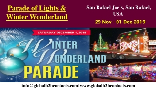 Parade of Lights & Winter Wonderland