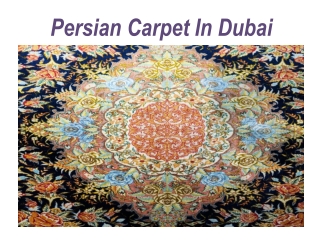 Persian Carpets Dubai