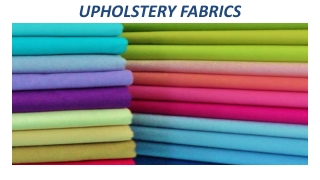 Upholstery Fabrics In Dubai