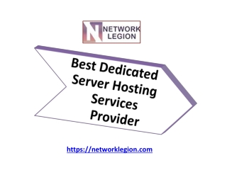 Best Dedicated Server Hosting Services Provider