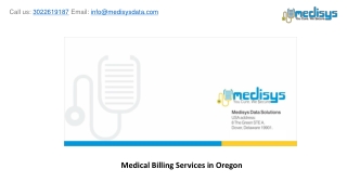 Medical Billing Services in Oregon