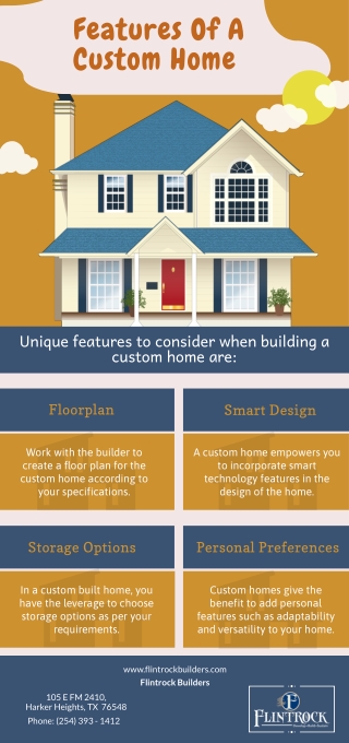 Features Of A Custom Home