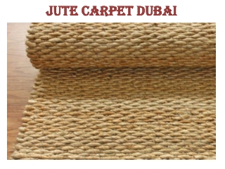 Jute Carpet In Dubai