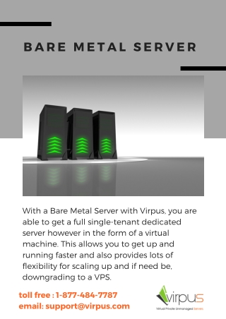 Bare metal server