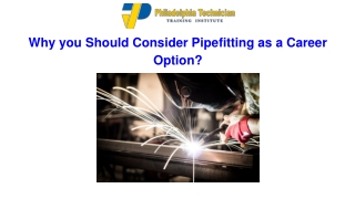 Why you Should Consider Pipefitting as a Career Option?