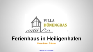 Ferienhaus in Heiligenhafen zu angemessenen Preisen - Villa Dünengras