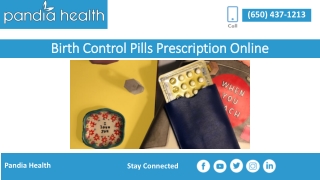 Birth Control Pills Prescription Online