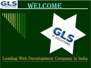 Web Development Services in India||GLS IT Solutions