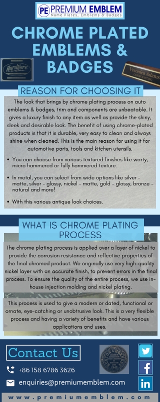 What Is Decorative Chrome Plating Process?