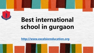 Best International school in Gurgaon