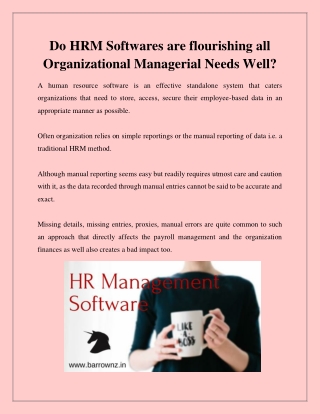 ERP Human Resource Management | HR Management Software