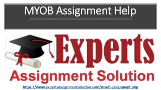 MYOB Assignment Help