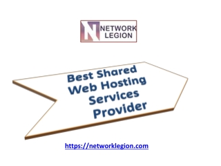 Best Shared Web Hosting Services Provider