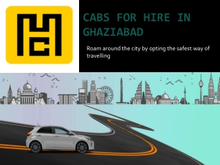 Cabs for Hire in Ghaziabad