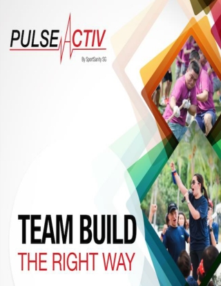 Team Building Organizer Singapore