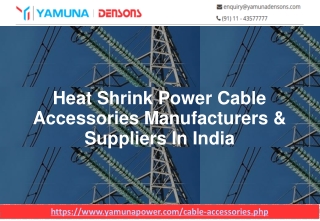 Power Cable Accessories Manufacturers India