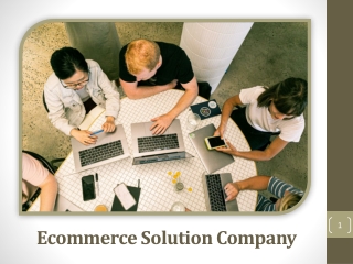 Ecommerce Solution Company | Ecommerce Website Design Company