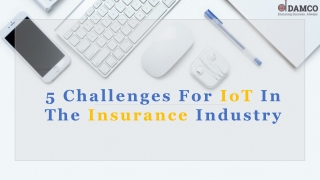 5 Challenges For IoT In The Insurance Industry