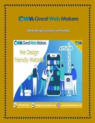 Web design services in Florida