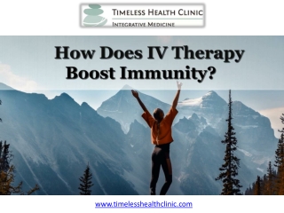 Immune Booster IV Drip