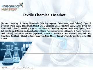 Textile Chemicals Market