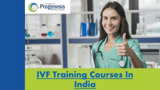 IVF Training Courses In India