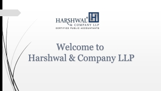 Not for Profit Audit Accounting Organizations– Harshwal & Company LLP