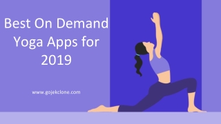 Offer Professional yoga trainer with Kanthaka App Clone