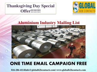 Aluminium Industry Mailing List