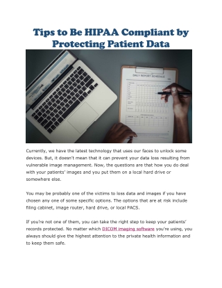 Dicom imaging software